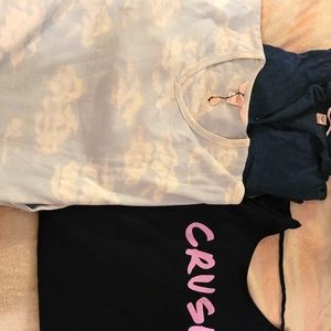 LOT OF 3 VICTORIA SECRET SLEEP SHIRTS